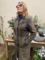 Prachtige kalfsleren vintage jas by Anita Fontaine mt S, Kleding | Dames, Bruin, Anita Fontaine, Ophalen of Verzenden, Maat 36 (S)