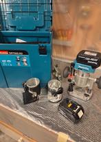 MAKITA  Boven/Kanten freesmachine DRT50zjx2 op accu MAKITA, Doe-het-zelf en Verbouw, Gereedschap | Freesmachines, Accu, Ophalen of Verzenden