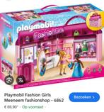 Playmobil 6862 fashion girls kledingwinkel, Ophalen of Verzenden, Zo goed als nieuw