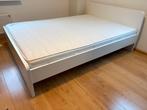 Askvoll ikea 2 persoonsbed + Meradiso matras 140 cm x 200 cm, Ophalen, Tweepersoons, 140 cm, Zo goed als nieuw