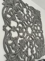 Prachtige houten wanddecoratie in grijstinten, Huis en Inrichting, Woonaccessoires | Wanddecoraties, Zo goed als nieuw, Ophalen