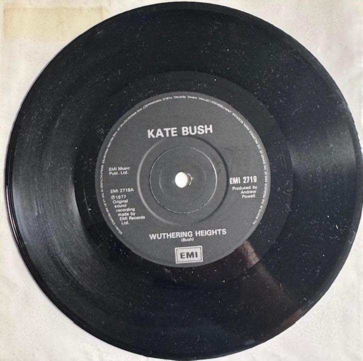 Kate Bush - Wuthering Heights, Cd's en Dvd's, Vinyl Singles, Gebruikt, Single, Pop, 7 inch, Ophalen