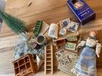 Poppenhuis partij nostalgische spulletjes, Ophalen of Verzenden, Zo goed als nieuw, Poppenhuis