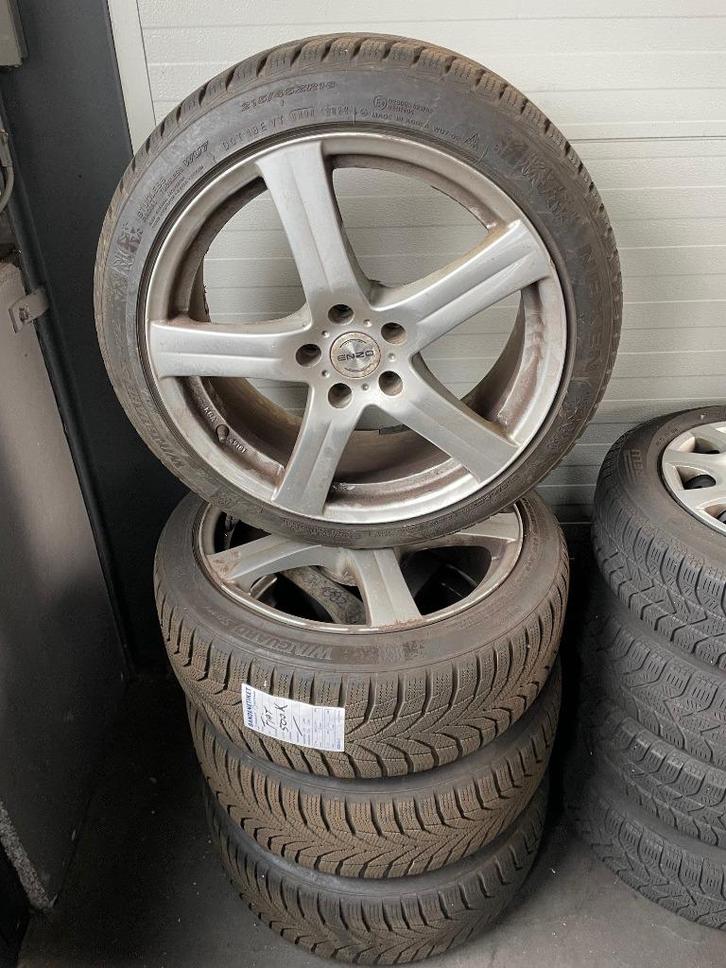 banden en velgen Nexen, Auto-onderdelen, Banden en Velgen, Banden en Velgen, Winterbanden, 18 inch, 215 mm, Personenwagen, Gebruikt