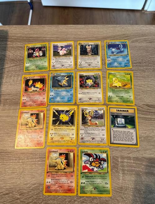 Neo Genesis Pokémon Kaarten, Hobby en Vrije tijd, Verzamelkaartspellen | Pokémon, Zo goed als nieuw, Meerdere kaarten, Ophalen of Verzenden