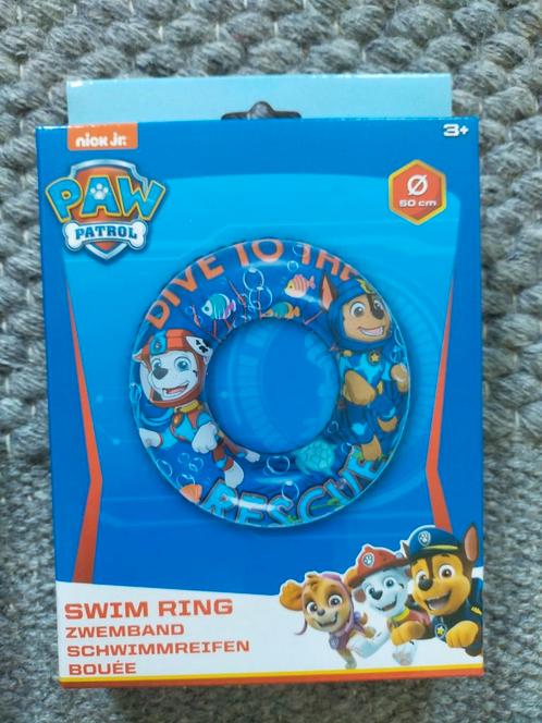 Zwemband Paw Patrol 50 cm doorsnee NIEUW, Kinderen en Baby's, Speelgoed | Buiten | Opblaasfiguren, Nieuw, Ophalen of Verzenden