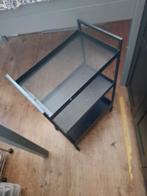 Nissafor ikea  keukentrolley, serveerwagen, Huis en Inrichting, Minder dan 55 cm, Gebruikt, Metaal of Aluminium, Ophalen of Verzenden