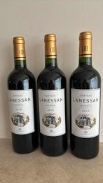 3x Chateau Lanessan 2015 Haut-Medoc, Verzamelen, Wijnen, Ophalen of Verzenden, Zo goed als nieuw, Frankrijk, Rode wijn