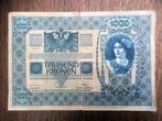 Bankbiljet 1902 Oostenrijk 1000 Kronen, Postzegels en Munten, Bankbiljetten | Europa | Niet-Eurobiljetten, Los biljet, Ophalen of Verzenden