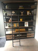 Rootsmann Kast met Ladder Industrieel Design, Huis en Inrichting, Ophalen, Gebruikt, 200 cm of meer, 150 tot 200 cm
