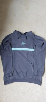 Malelions hoodie donkergrijs met mintgroen maat 176, Malelions, Jongen of Meisje, Trui of Vest, Ophalen of Verzenden