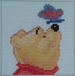Borduurpatroon Disney Winnie de Poeh 7 x 7 cm., Hobby en Vrije tijd, Borduren en Borduurmachines, Ophalen of Verzenden, Zo goed als nieuw