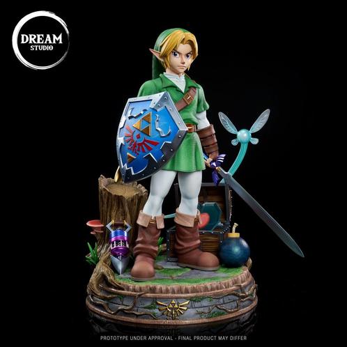 Dream Studio The Legend of Zelda OoT Adult Link 1/4, Verzamelen, Beelden en Beeldjes, Nieuw, Fantasy, Verzenden
