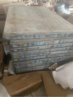 Houten steenschotten, Ophalen, Gebruikt, Hout