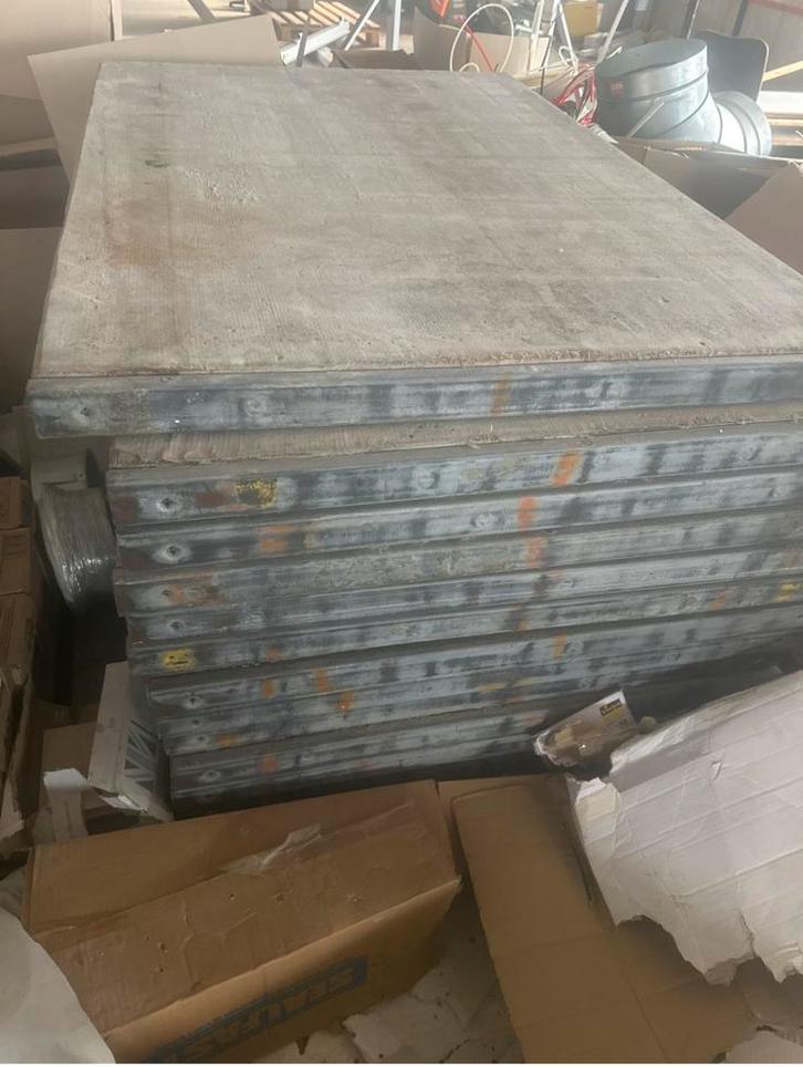 Houten steenschotten, Tuin en Terras, Terrasdelen en Vlonders, Gebruikt, Hout, Ophalen