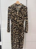 Mooie Luipaard Leopard Jurkje Jurk Dierenprint als nieuw S, Overige kleuren, Ophalen of Verzenden, Zo goed als nieuw, Maat 36 (S)