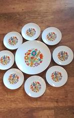 💐 GEBAKSBORDJES SELTMAN WEIDEN BAVARIA 9 DELIG SEVENTIES, Huis en Inrichting, Keuken | Servies, Ophalen of Verzenden, Zo goed als nieuw