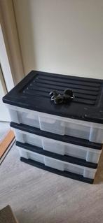 Opruimbox / Ladekast met Wieltjes - Ideaal voor Opbergen, Kunststof, Gebruikt, 25 tot 50 cm, 50 tot 100 cm