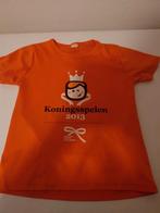 Koningsspelen tshirt Oranje 2013 maat 152 retro vintage, Ophalen of Verzenden, Jongetje of Meisje, Shirtje of Longsleeve