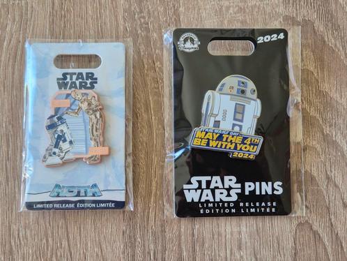 Disney Store Star Wars Day Pin R2-D2 of C-3PO, Verzamelen, Speldjes, Pins en Buttons, Zo goed als nieuw, Speldje of Pin, Figuurtje