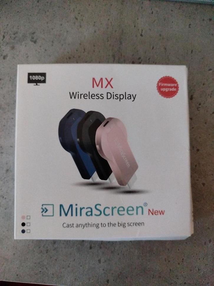 MiraScreen WiFi Display Dongle Nieuw! 2stuks, Computers en Software, WiFi-versterkers, Nieuw, Ophalen of Verzenden