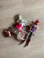 Barbie met paard, Ophalen of Verzenden, Zo goed als nieuw