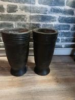 2 Grote Bloempotten, Ophalen, Rond, Kunststof