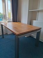 Houten bureau - MOET WEG wegens verhuizing! 158x100x75, Ophalen, Bureau