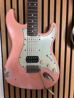 Kauffmann Stratocaster 63s Shell Pink, Ophalen of Verzenden, Gebruikt, Solid body, Overige merken