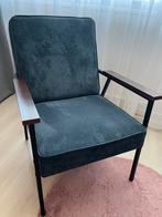 Te koop fauteuil! Petrol, Huis en Inrichting, Fauteuils, Ophalen, Gebruikt, 75 tot 100 cm, Stof