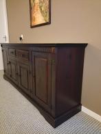 Mooie massief houten dressoir kast, kleur donkerbruin, Huis en Inrichting, Ophalen, 50 tot 100 cm, Zo goed als nieuw, 25 tot 50 cm