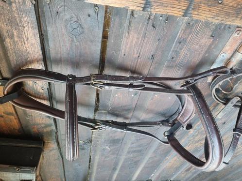 Hoofdstel bruin Full, Dieren en Toebehoren, Paarden en Pony's | Hoofdstellen en Tuigage, Gebruikt, Ophalen of Verzenden