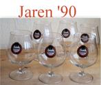 6 stuks de leeuw bock bierglazen uit de jaren 90, Verzamelen, Biermerken, Ophalen of Verzenden, Zo goed als nieuw, Glas of Glazen