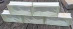 Glazen bouwstenen - Glass block - Mat glas - NEW, Doe-het-zelf en Verbouw, Metselstenen, Ophalen, Nieuw, Bakstenen