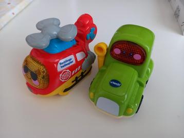 VTech Toet Toet autos 2 stuks, compleet en werkend beschikbaar voor biedingen