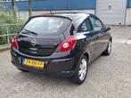 Opel Corsa 1.4-16V Enjoy 3-Drs Airco APK 10-2026!, Gebruikt, 4 cilinders, Zwart, Bedrijf