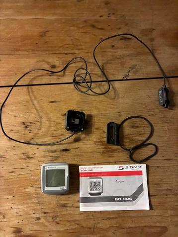 Fietscomputer Sigma 906. Als goed/nieuw beschikbaar voor biedingen