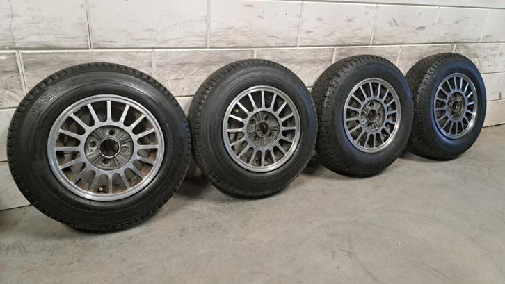 Lichtmetalen velgen VW Golf 1 Caddy Jetta Polo 165/13 uniek!, Auto-onderdelen, Banden en Velgen, Banden en Velgen, Zomerbanden