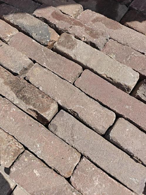 Oude waaltjes genuanceerd, Tuin en Terras, Tegels en Klinkers, Gebruikt, Klinkers, 10 m² of meer, Ophalen