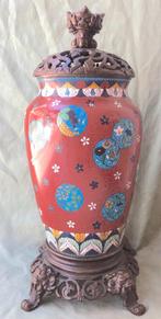 Chinese of Japanse cloisonné koro wierookbrander, Antiek en Kunst, Ophalen of Verzenden