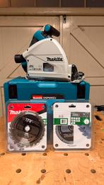 Makita DSP600ZJ met 3 zaagbladen, Doe-het-zelf en Verbouw, Gereedschap | Zaagmachines, Ophalen, Invalzaag, Nieuw, 30 tot 70 mm