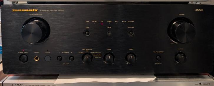 Marantz PM7000 Versterker met afstandsbediening., Audio, Tv en Foto, Versterkers en Receivers, Gebruikt, Stereo, 60 tot 120 watt