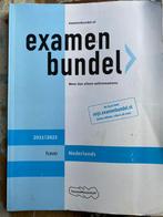 Examenbundel 2021-2020 HAVO Nederlands, HAVO, Nederlands, Ophalen of Verzenden, Zo goed als nieuw