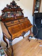 Antiek wortelnoten secretaire, Antiek en Kunst, Antiek | Meubels | Kasten, Ophalen