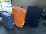 3x onverwoestbare koffer: 2x Samsonite + 1x AmericanTouriste, Sieraden, Tassen en Uiterlijk, Koffers, Ophalen, Gebruikt, Hard kunststof