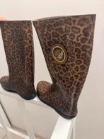 2x paar Leuke laarzen 1 met met panterprint, Ophalen of Verzenden, Zo goed als nieuw, Meisje, Laarsjes