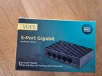 VUES 5-Poorts Gigabit Switch - Nieuw, Ophalen of Verzenden, Nieuw