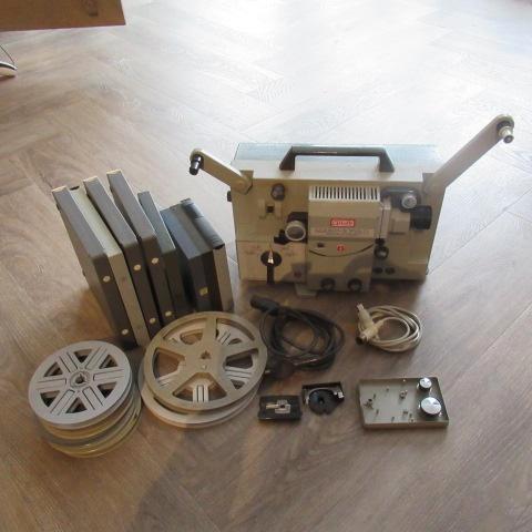 Eumig Mark S712-D 8mm film projector, Verzamelen, Fotografica en Filmapparatuur, Projector, 1960 tot 1980, Ophalen of Verzenden