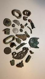 Bodemvondsten lot romeins middeleeuws + overig, Antiek en Kunst, Ophalen of Verzenden, Brons
