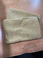 Geel Sierkussen Sissy-Boy - gebruikt, Huis en Inrichting, Ophalen of Verzenden, Gebruikt, Geel, Rechthoekig